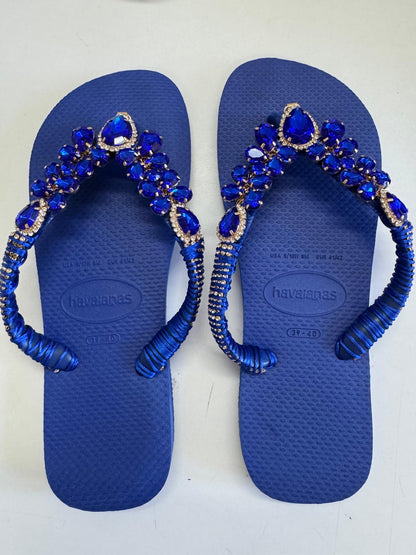 Havaianas com Pedras Cristais